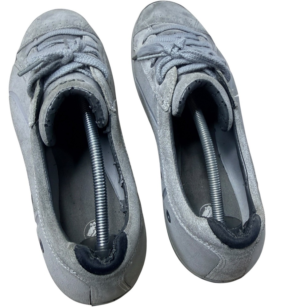 Crocs Devario Lace Up Sneakers Men's Size 12 Brown Suede Rubber Quick Dry Shoes - Picture 5 of 9